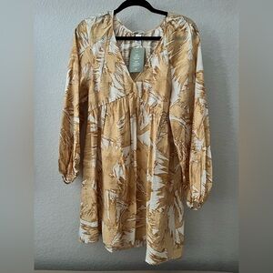 H&M Long Sleeve V-Neck Dress XS